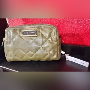 NWT Marc Jacobs Leather Cosmetic Bag